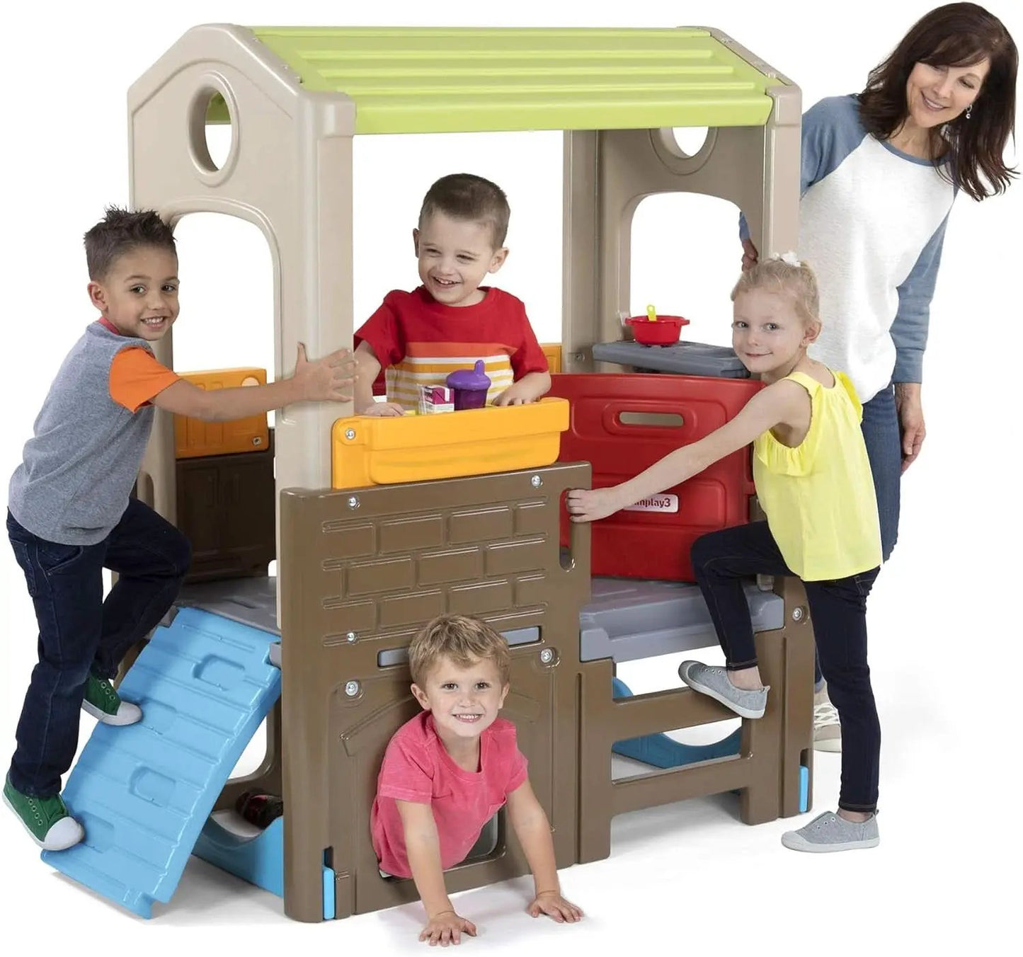 Discovery Playhouse For Kids Indoor Outdoor Climbing from PriceLows™