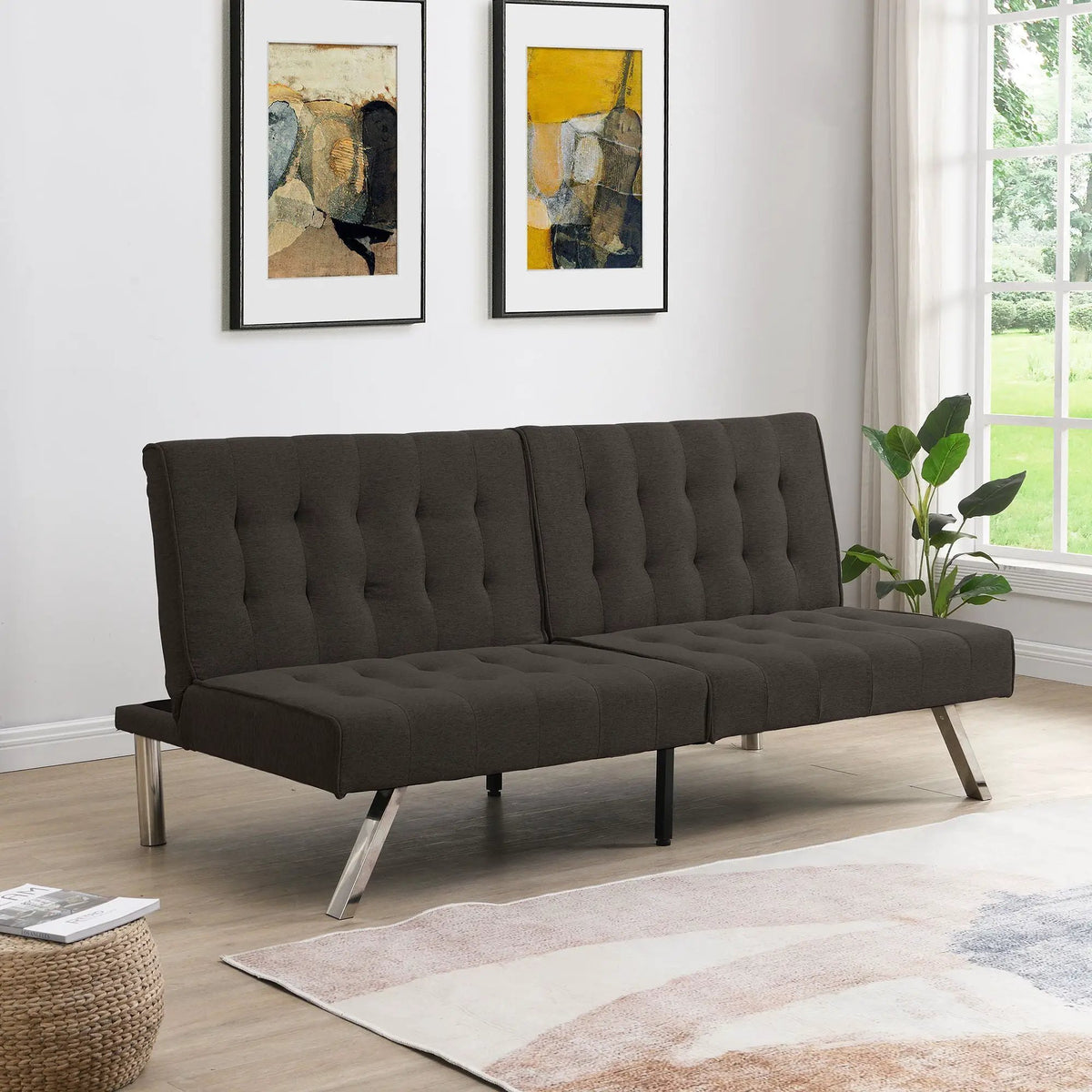 Futon Sofa Bed | Multi Functional | Space Saving Design | Standard Fit