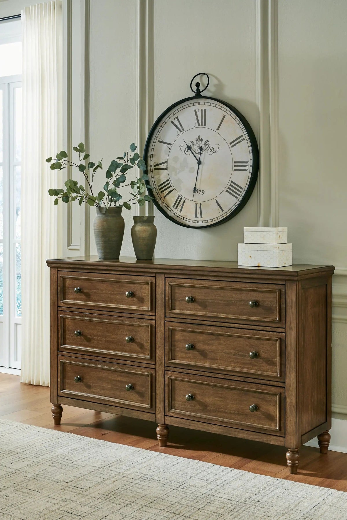 Sturlayne Dresser | 65 x 18 x 39 in | Mdf | Brown