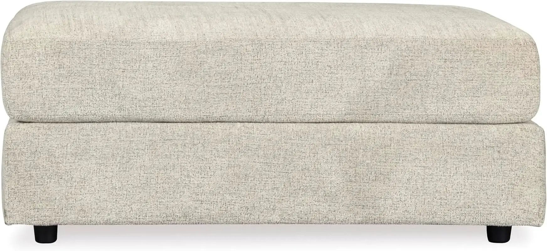 Soletren Oversized Ottoman Off White Modern Furniture from PriceLows™