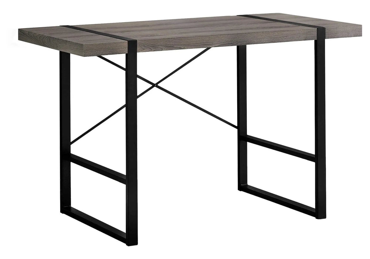 Computer Desk For Home Office | 49 Inch Width | Thick-Panel Desktop | Sturdy Metal Legs