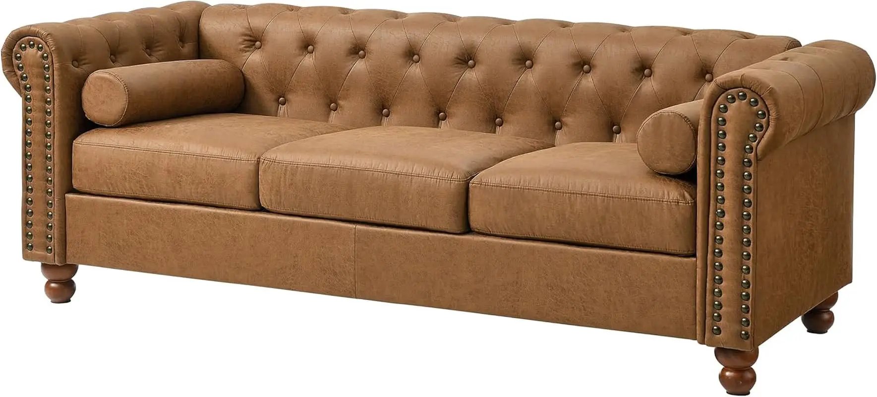 Two Piece Air Leather Sofa Set For Living Room Home Decor from PriceLows™