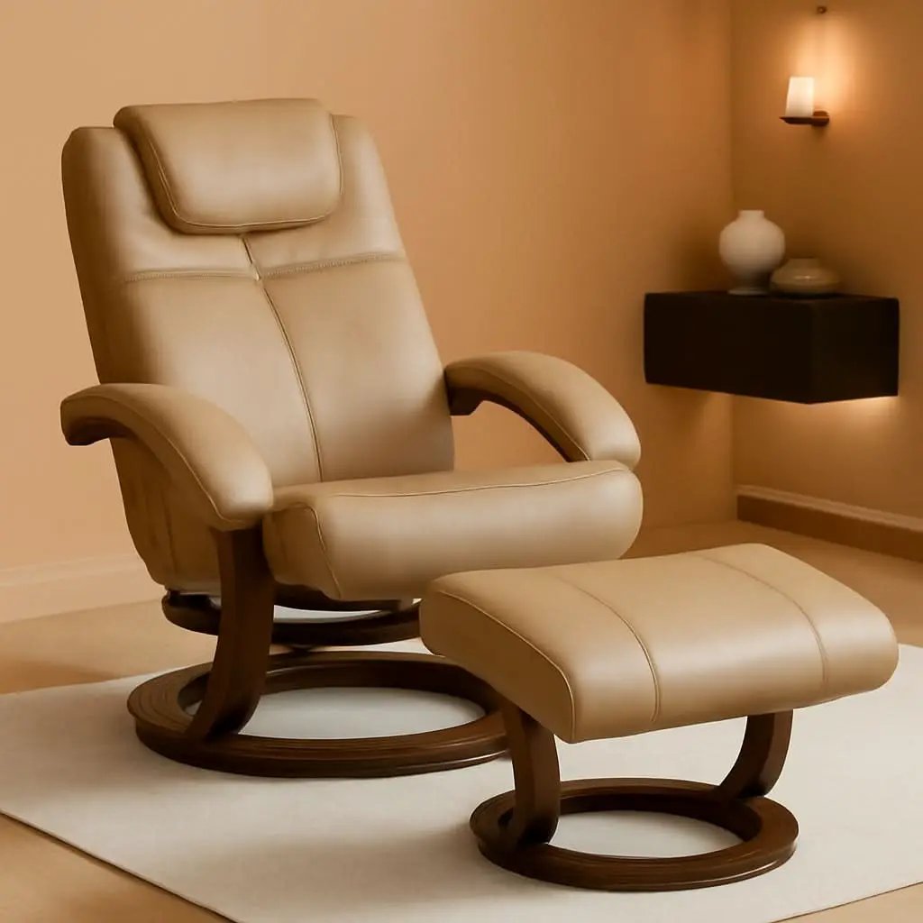 Charles 28in RV Euro Chair Recliner With Kickout Footrest from PriceLows™