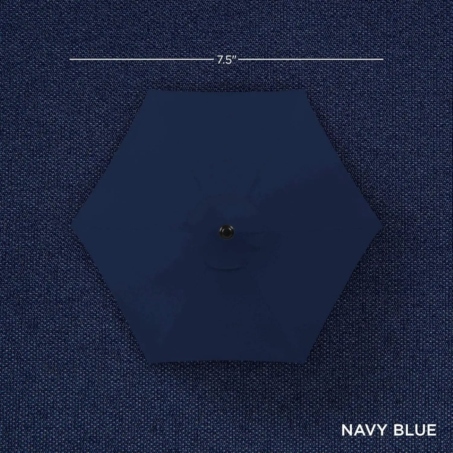 7.5ft Navy Patio Umbrella Tilt Crank Steel Pole Outdoor from PriceLows™