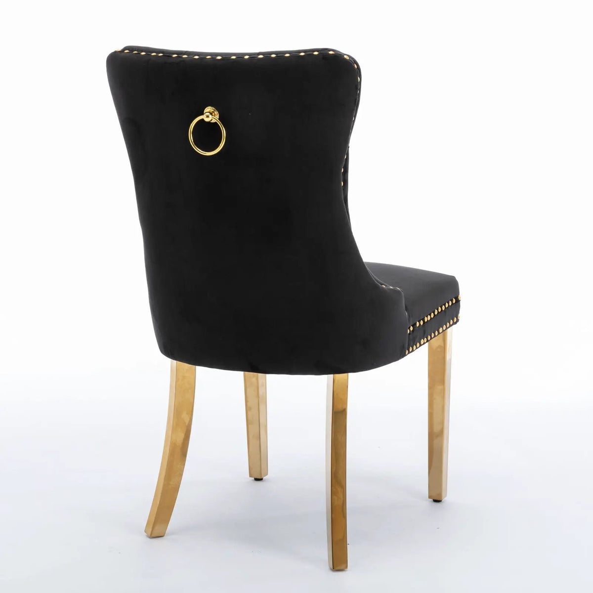 Dining Chair | Tufted Upholstery | Solid Wood Frame | Set Of 2