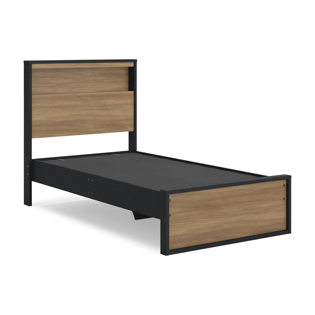 Kozmour Bookcase Complete Bed Frame | 3 Pieces | Bedroom Furniture | Bedroom