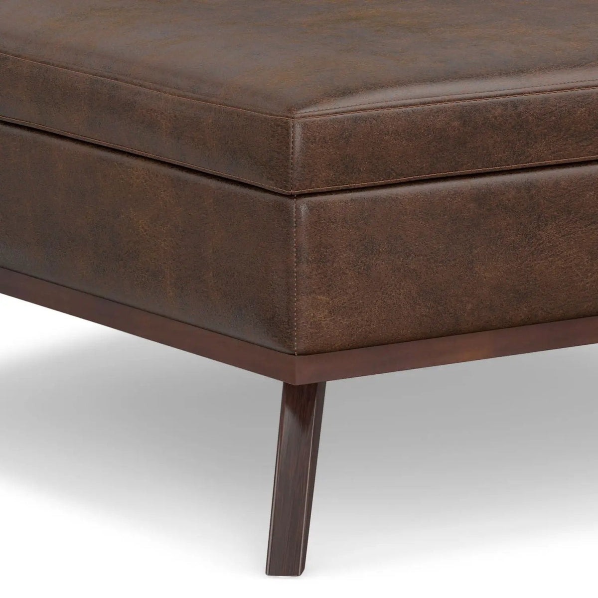 Owen Square Coffee Table Storage Ottoman | Hydraulic Lift-Up Lid | Multifunctional | 35.8 Inch Width
