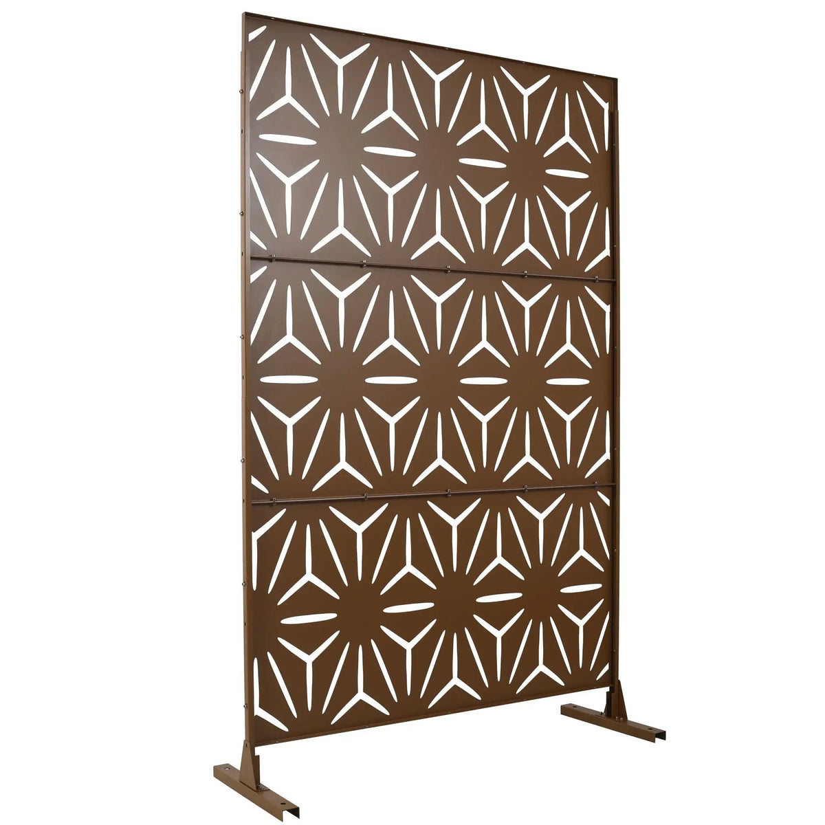 Metal Privacy Screen | Rust Resistant | Freestanding Panels