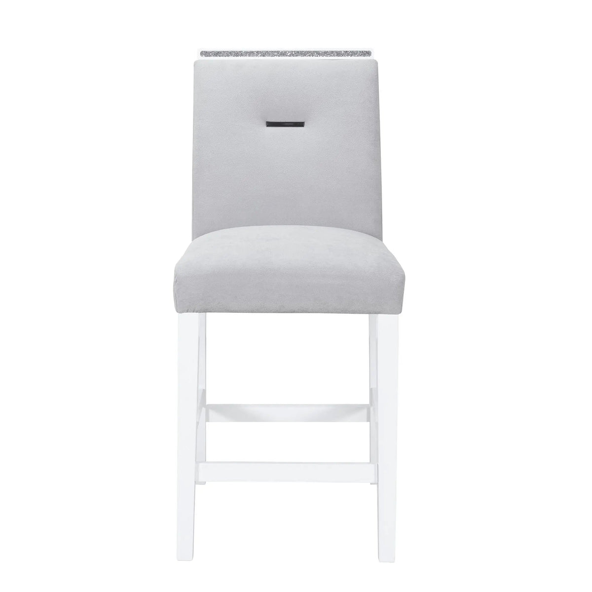 Ariya Bar Stools | Set Of 2 | Padded Seat | Slat Back Design