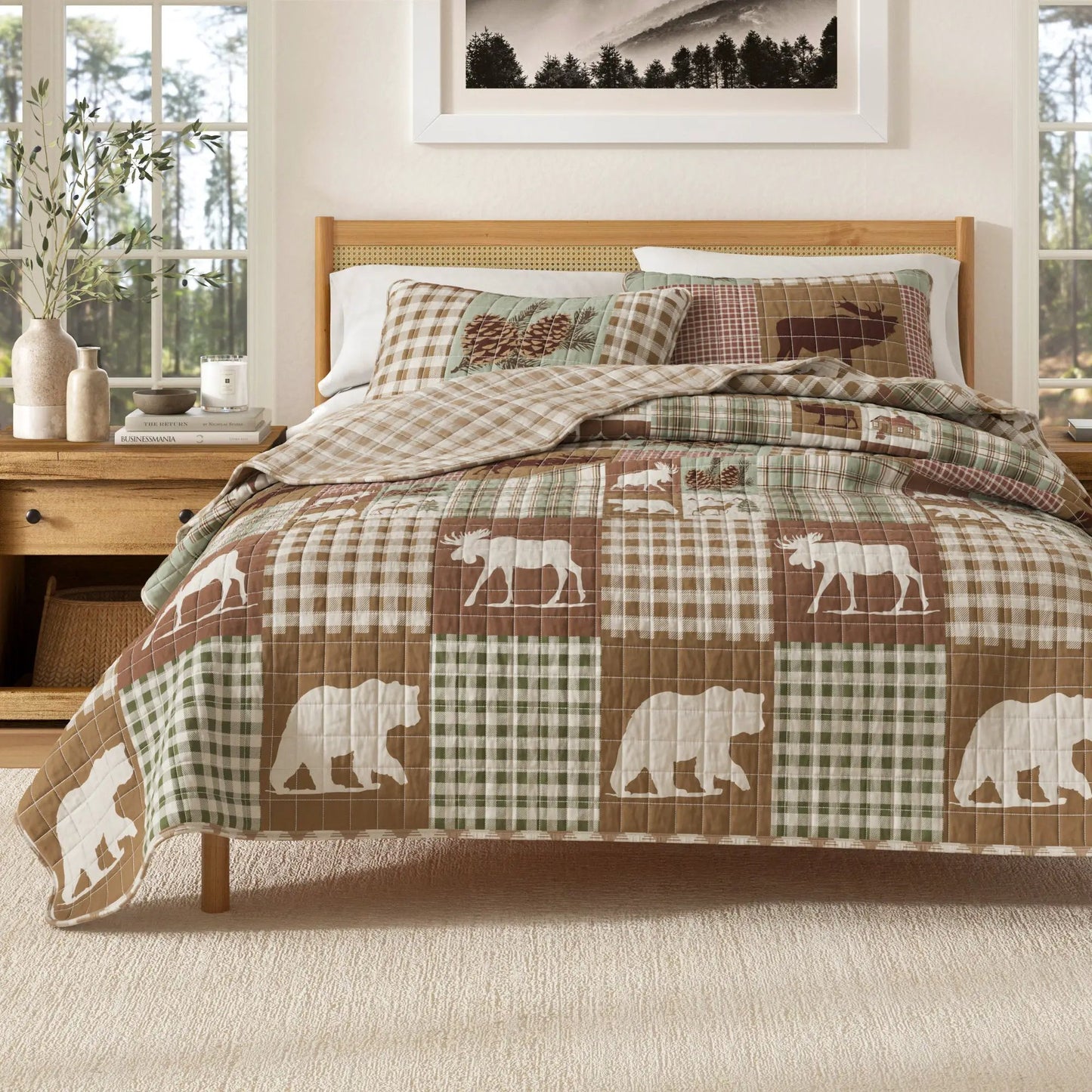 Rustic Landscape Quilt Set - Matthew Collection from PriceLows™