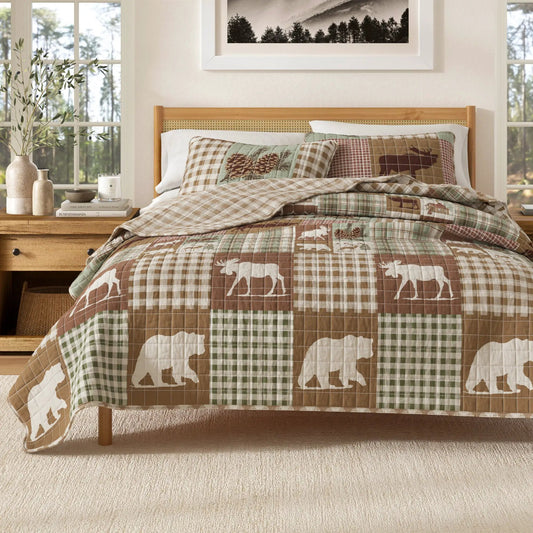 Rustic Landscape Quilt Set - Matthew Collection from PriceLows™