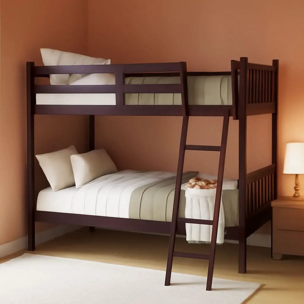 Espresso Twin Over Twin Bunk Bed GREENGUARD Gold Certified from PriceLows™