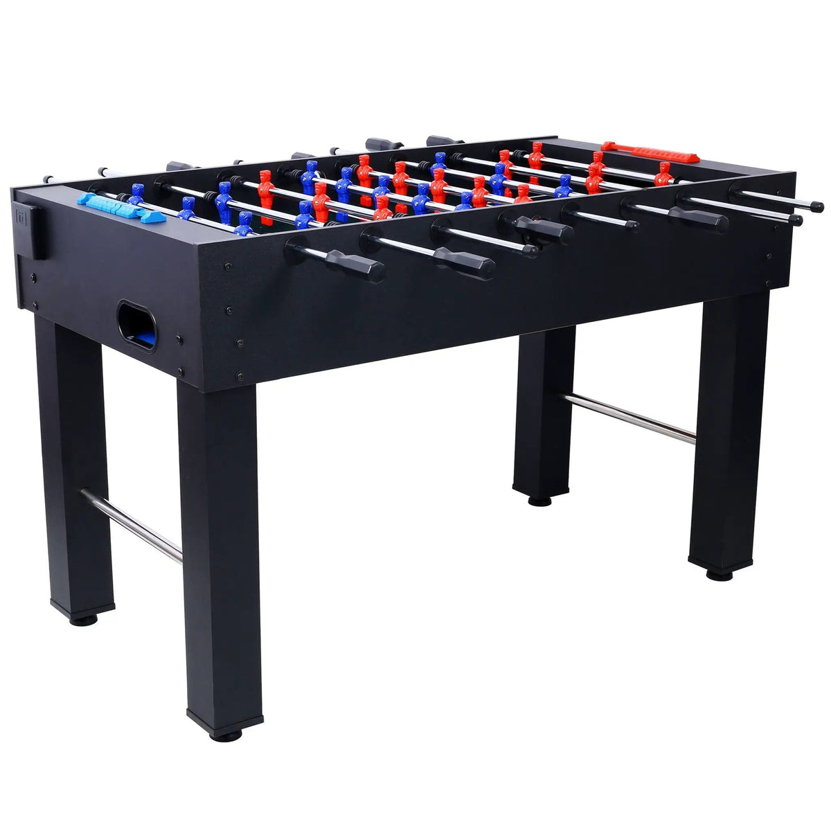 Hurricane Foosball Table | Engineered Wood | Steel Rods | Indoor Gaming