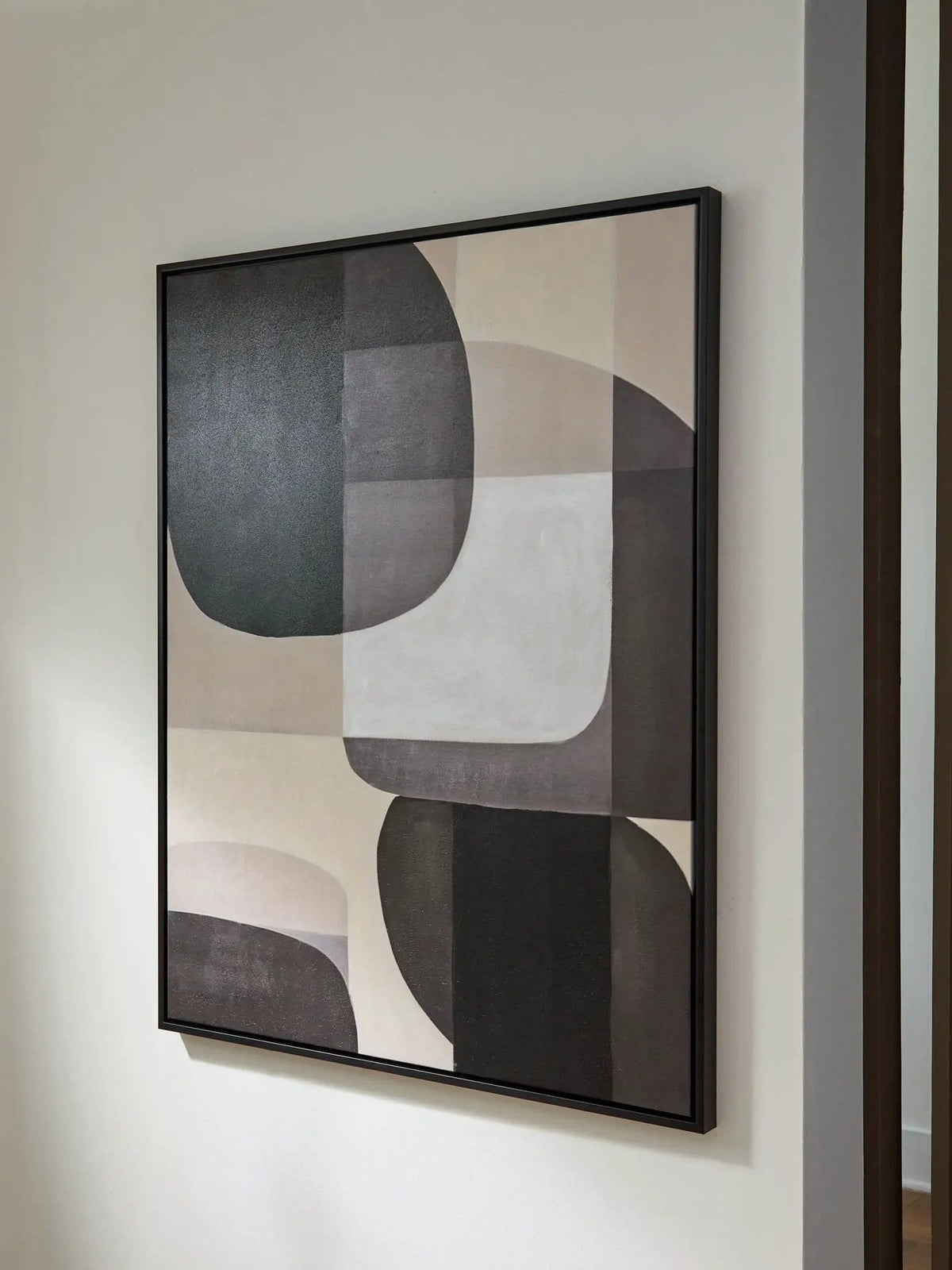 Kesleigh Wall Art | 40 x 1.63 x 50 in | Home Furniture | Black / White
