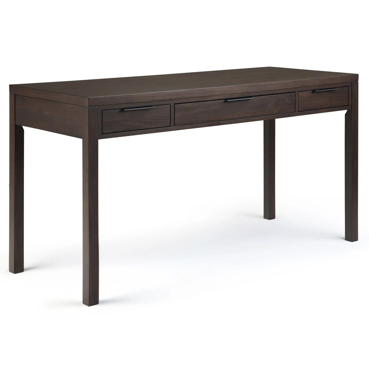 Hollander Handcrafted Desk | 4 Pieces | Solid Wood | Home Office