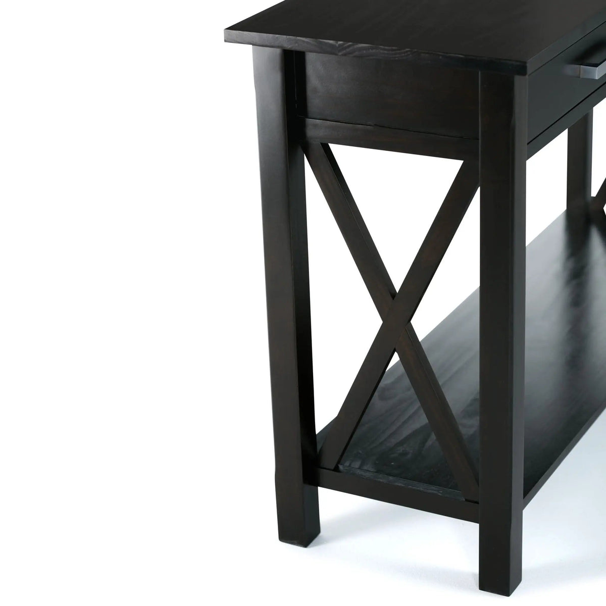 Kitchener Handcrafted Table | 6 Pieces | Solid Wood & Metal | Living Room