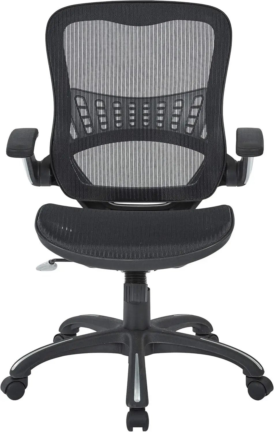 Riley Ventilated Manager's Office Desk Chair With Black Mesh from PriceLows™