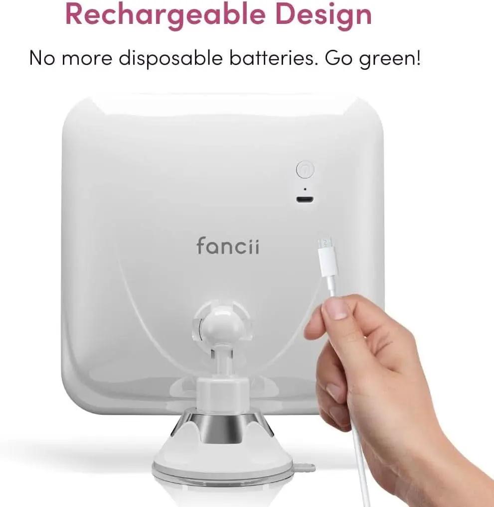 Rechargeable 10X Magnifying Mirror With LED Lights from PriceLows™