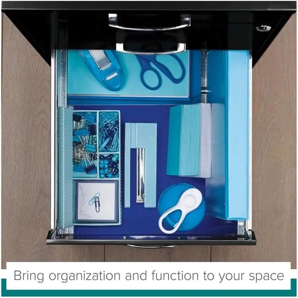 3 Drawer 27.32 Inch White Metal Filing Cabinet Lockable Preassembled For Legal And Letter Size from PriceLows™