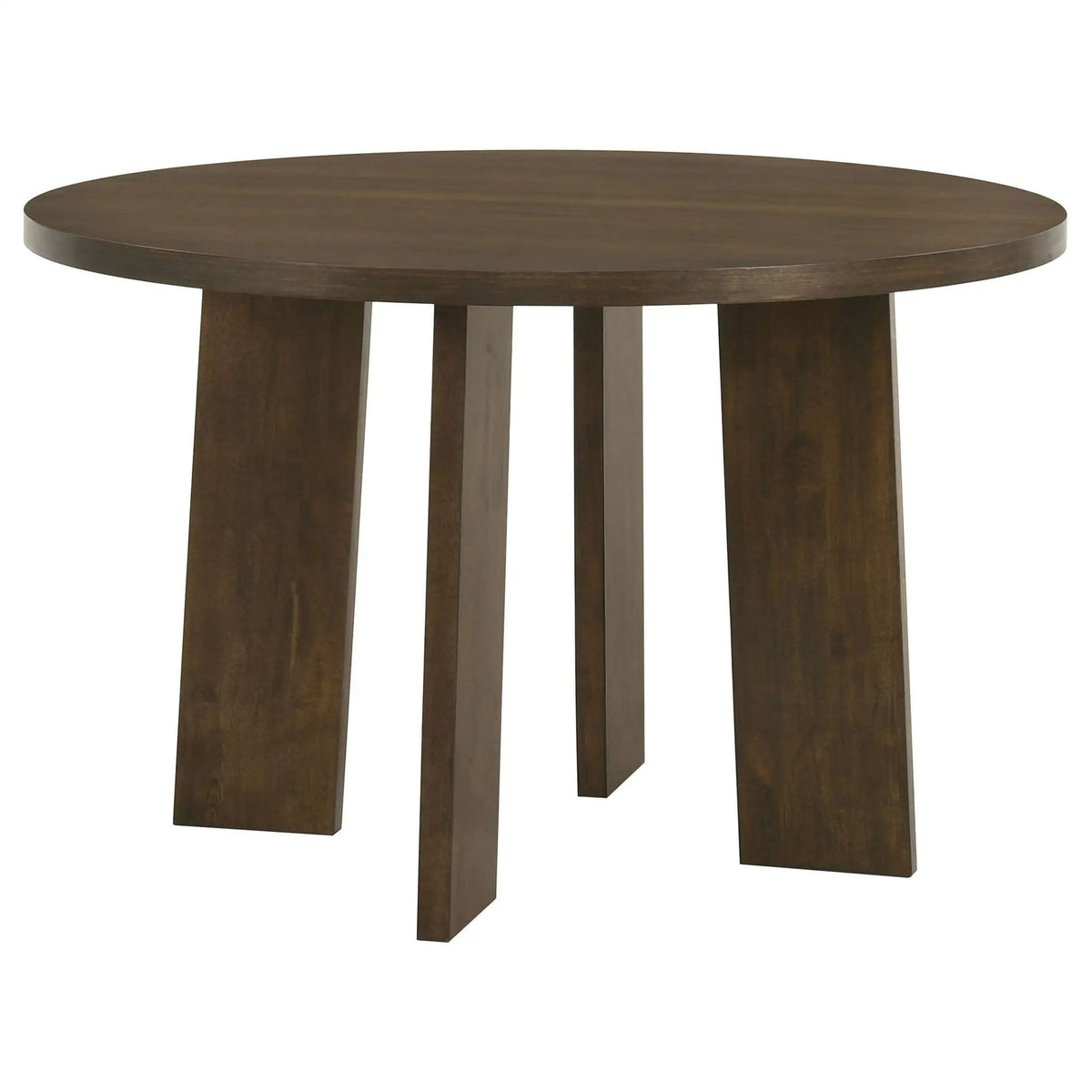 Strouse 5-piece Dining Set Wheat and | 5-Piece Set | Rubberwood & Engineered Wood | Walnut