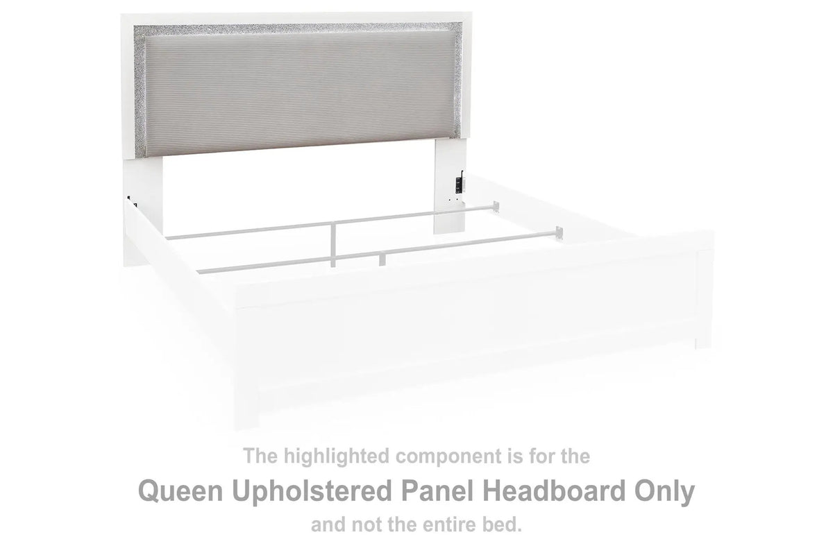 Maeling Upholstered Panel Headboard | Modern Glam Style | Crisp Matte Finish | 52.76 Inch Height