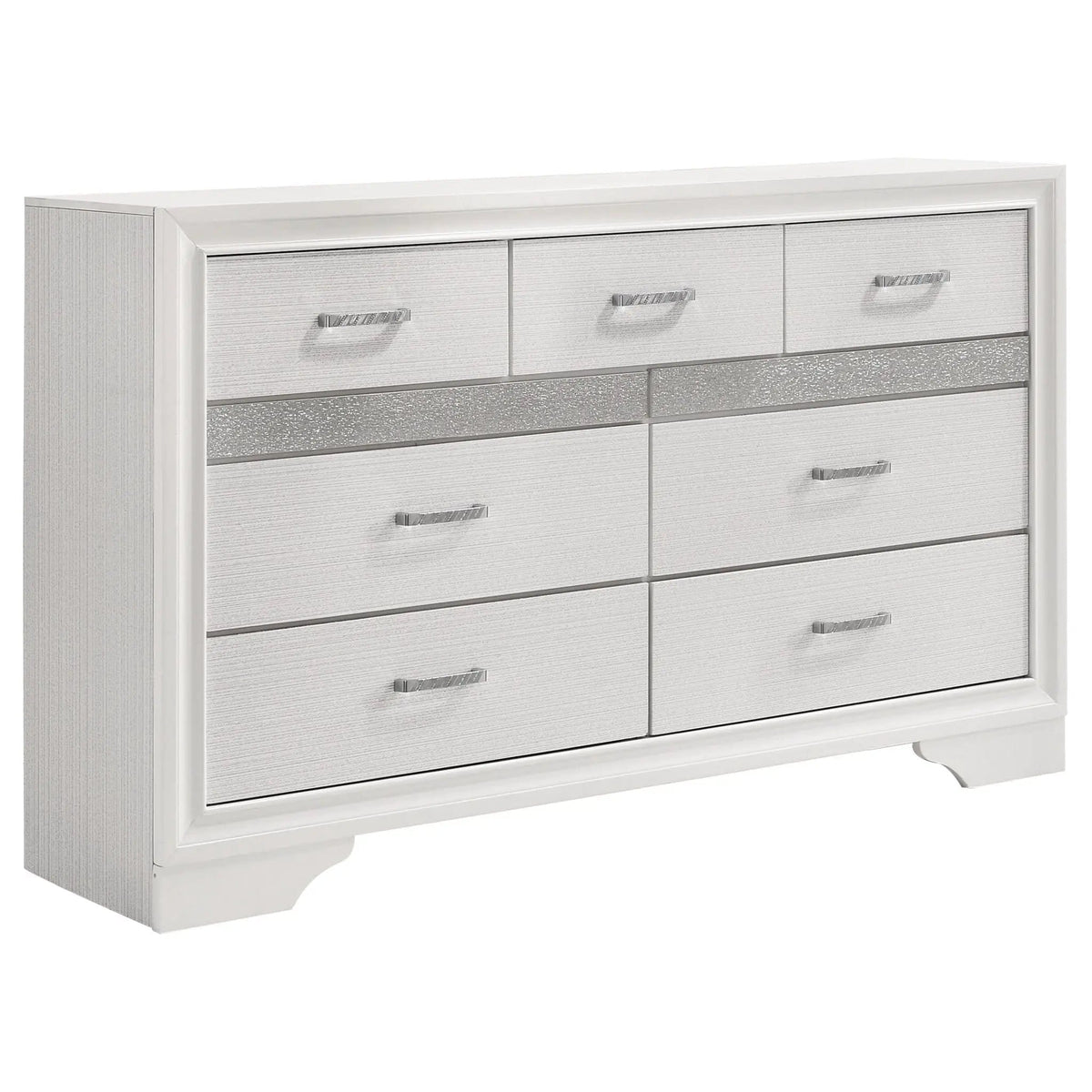 Miranda 5-piece Twin Bedroom Set (Style 2) | 5-Piece Set | Bedroom Furniture | White