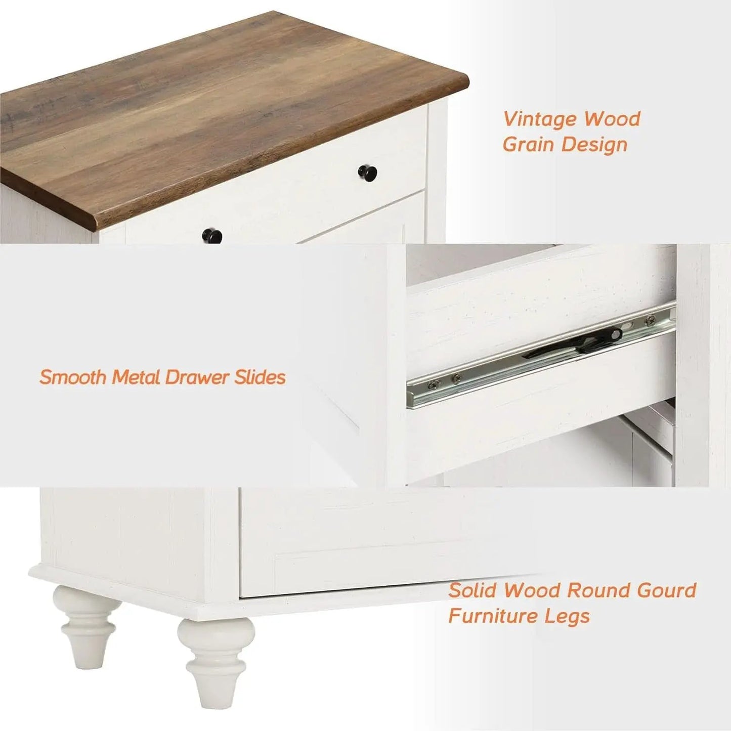 68 Inch Buffet Cabinet With Storage Modern Farmhouse from PriceLows™