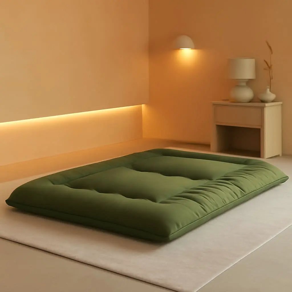 Twin Futon Mattress Portable Thick Roll-Up Floor Comfort from PriceLows™