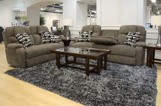 Power Reclining Sofa | Zero Gravity Recline | Heat Massage | Fossil
