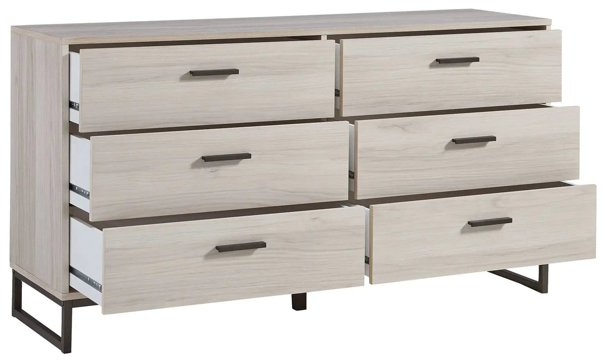 Socalle Six Drawer Dresser | 2 Pieces | Bedroom Furniture | Bedroom