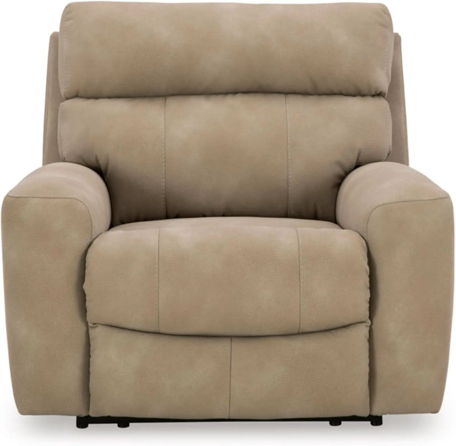 Wall Hugger Power Recliner Light Brown With USB Ports from PriceLows™