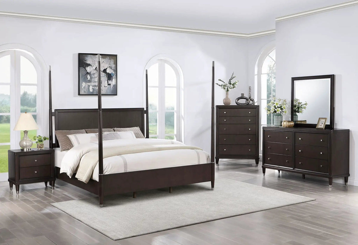 Emberlyn 5-piece Queen Bedroom Set | 5-Piece Set | Cedar | Brown
