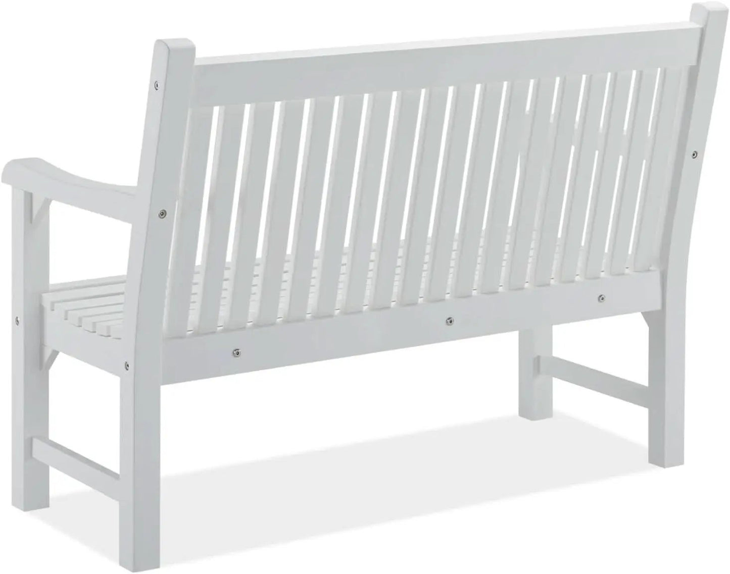 Two Person Weatherproof Poly Lumber Outdoor Bench Seating from PriceLows™