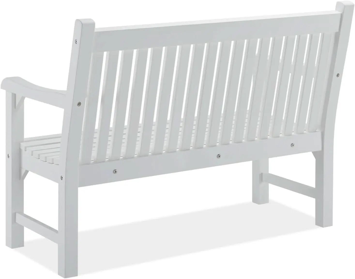 Two Person Weatherproof Poly Lumber Outdoor Bench Seating from PriceLows™