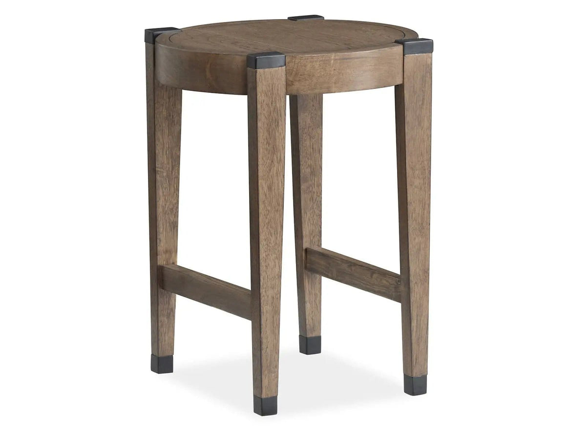 Kaysen Round Table | 2 Pieces | Oak Veneer | Living Room