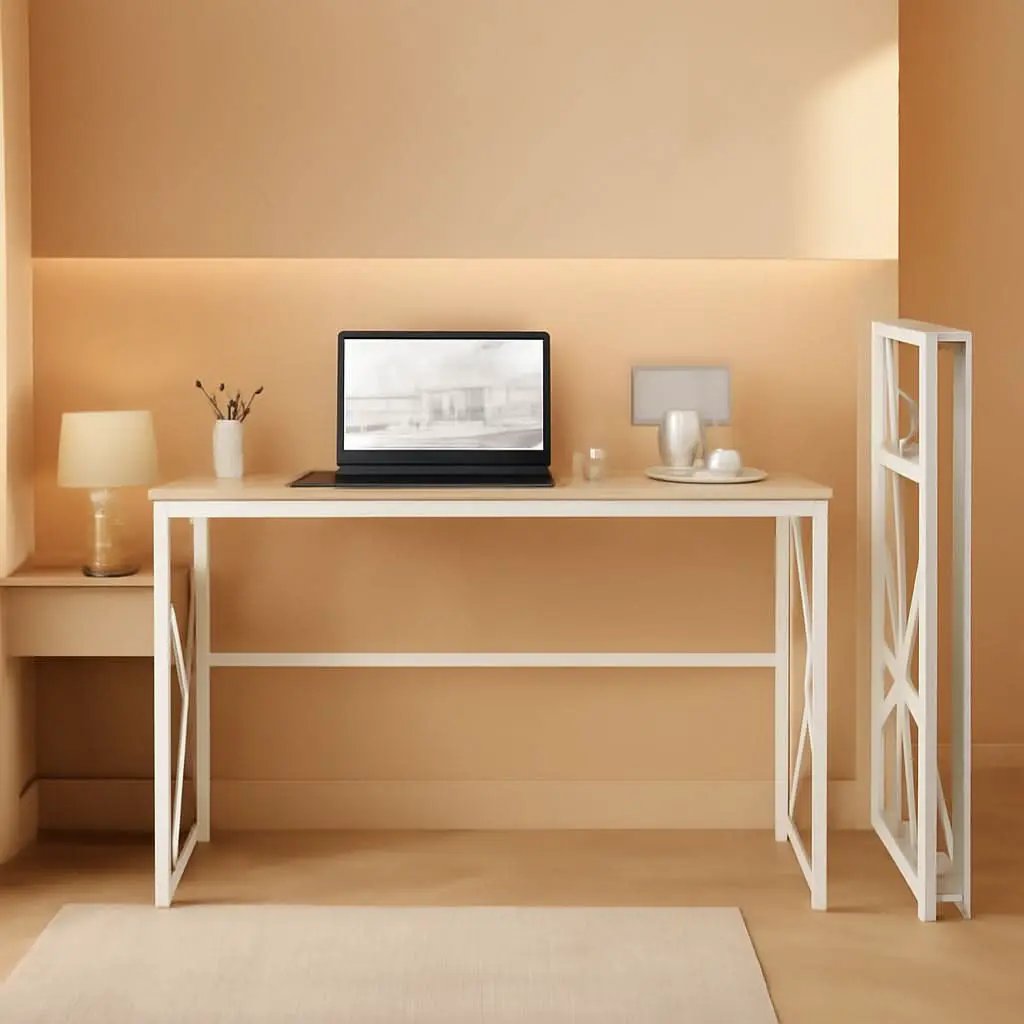 Foldable Desk For Home Office No Assembly 40.6 Inch Long from PriceLows™
