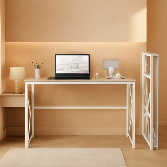 Foldable Desk For Home Office No Assembly 40.6 Inch Long from PriceLows™