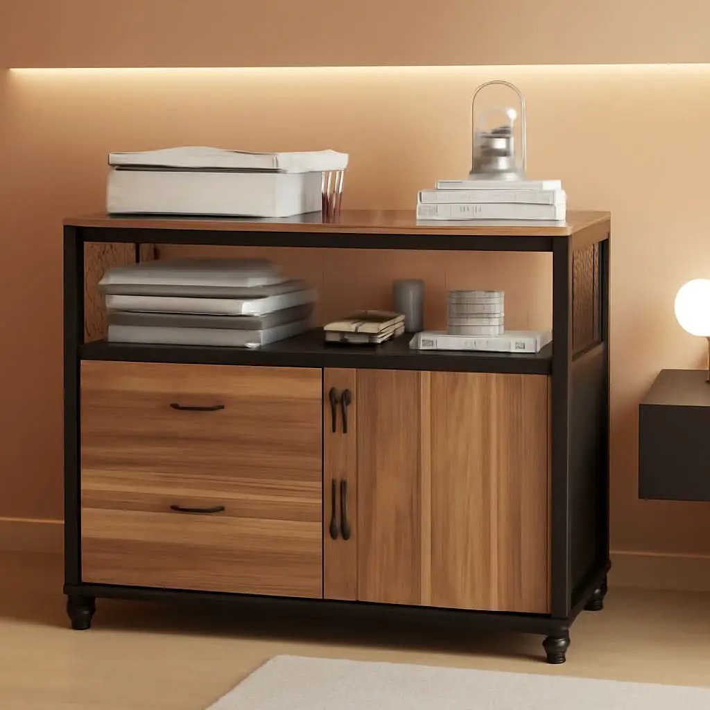 Lockable Lateral File Cabinet With Drawers For Letter Size from PriceLows™