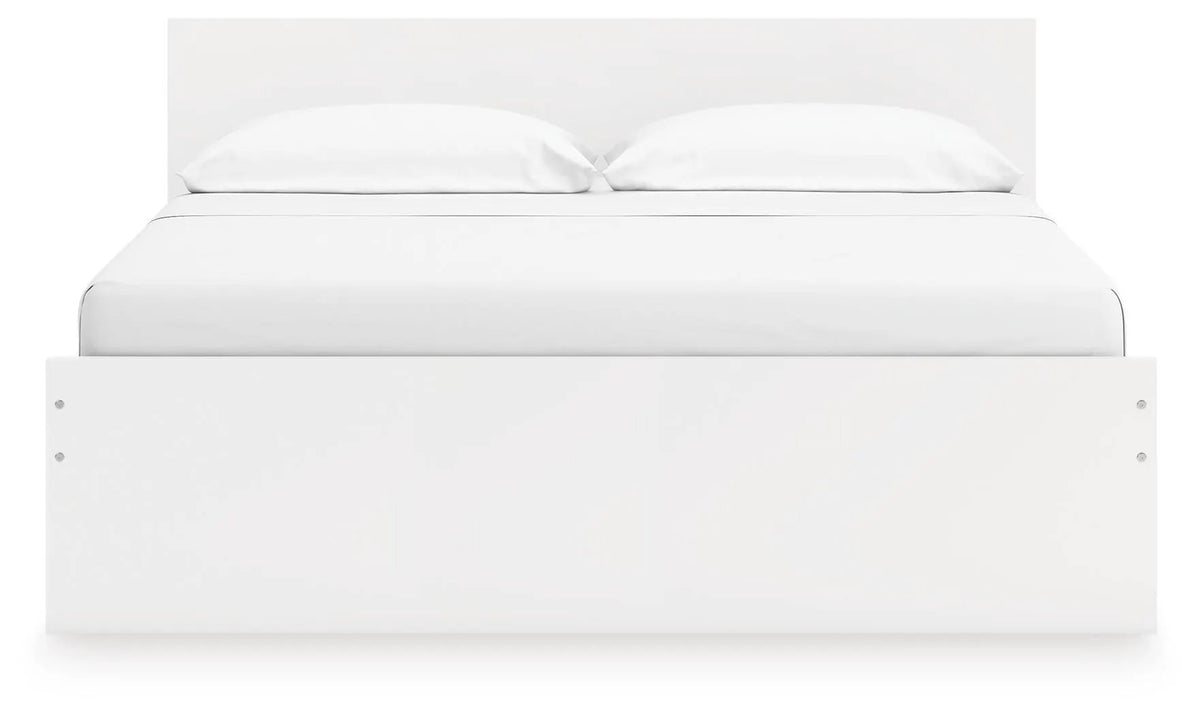 Onita Panel Platform Bed | Minimal Design | Ultra-Clean Lines | Easy-Elegant Solid Finish