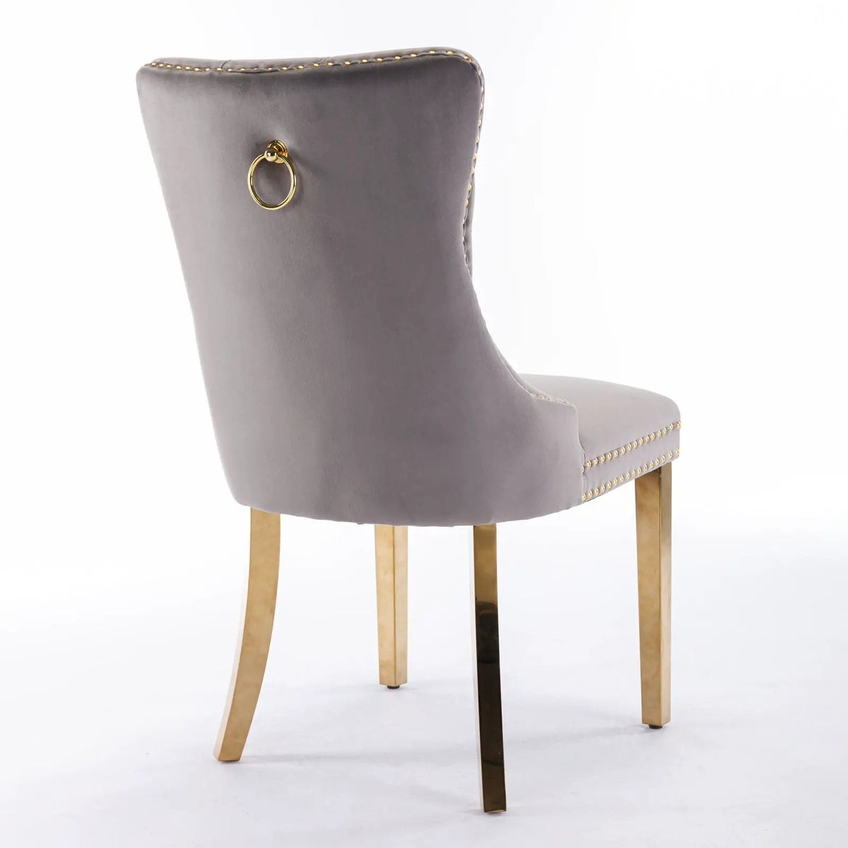 Dining Chair | Tufted Upholstery | Solid Wood Frame | Set Of 2