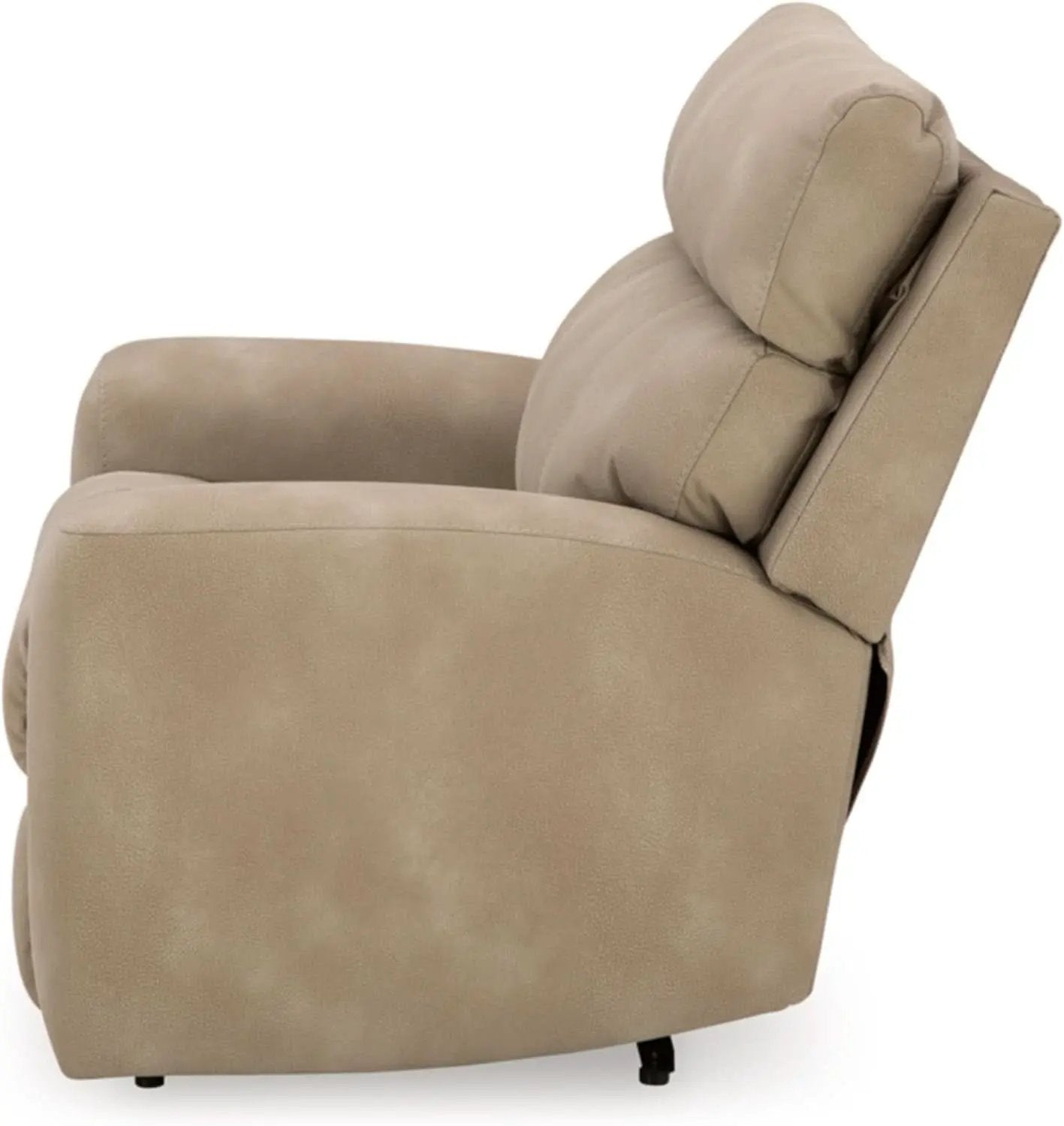 Wall Hugger Power Recliner Light Brown With USB Ports from PriceLows™