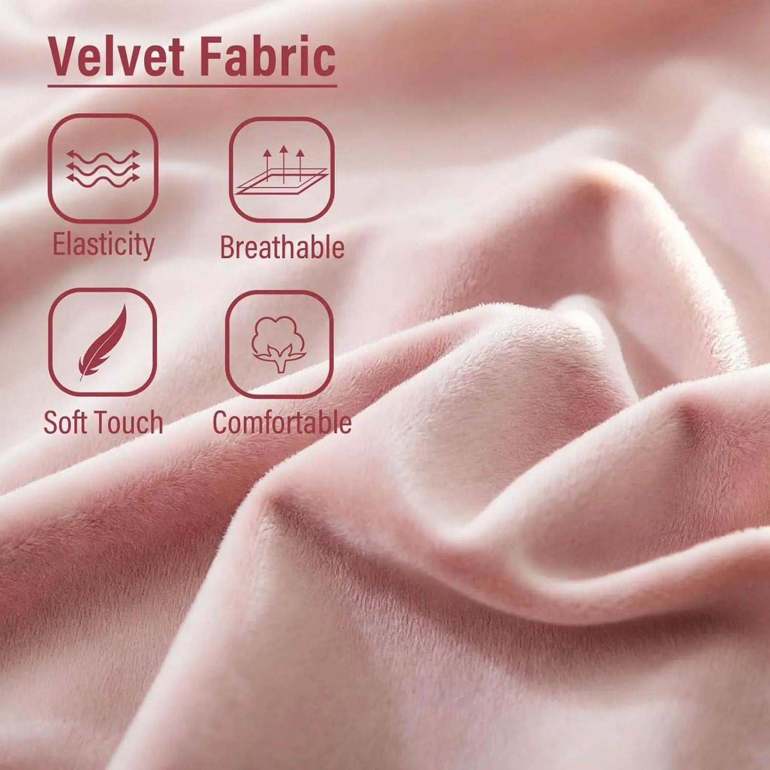 Pink Velvet Lounge Chair With Folding Footrest Ottoman from PriceLows™