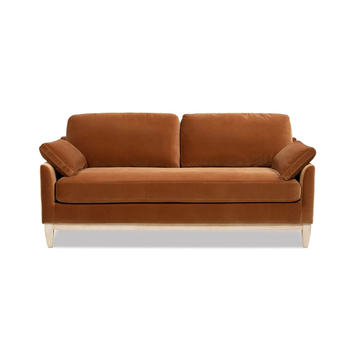 Pasadena Modern Farmhouse Sofa | Bench Seat Cushion | Performance Upholstery | Sustainable Natural Rubber