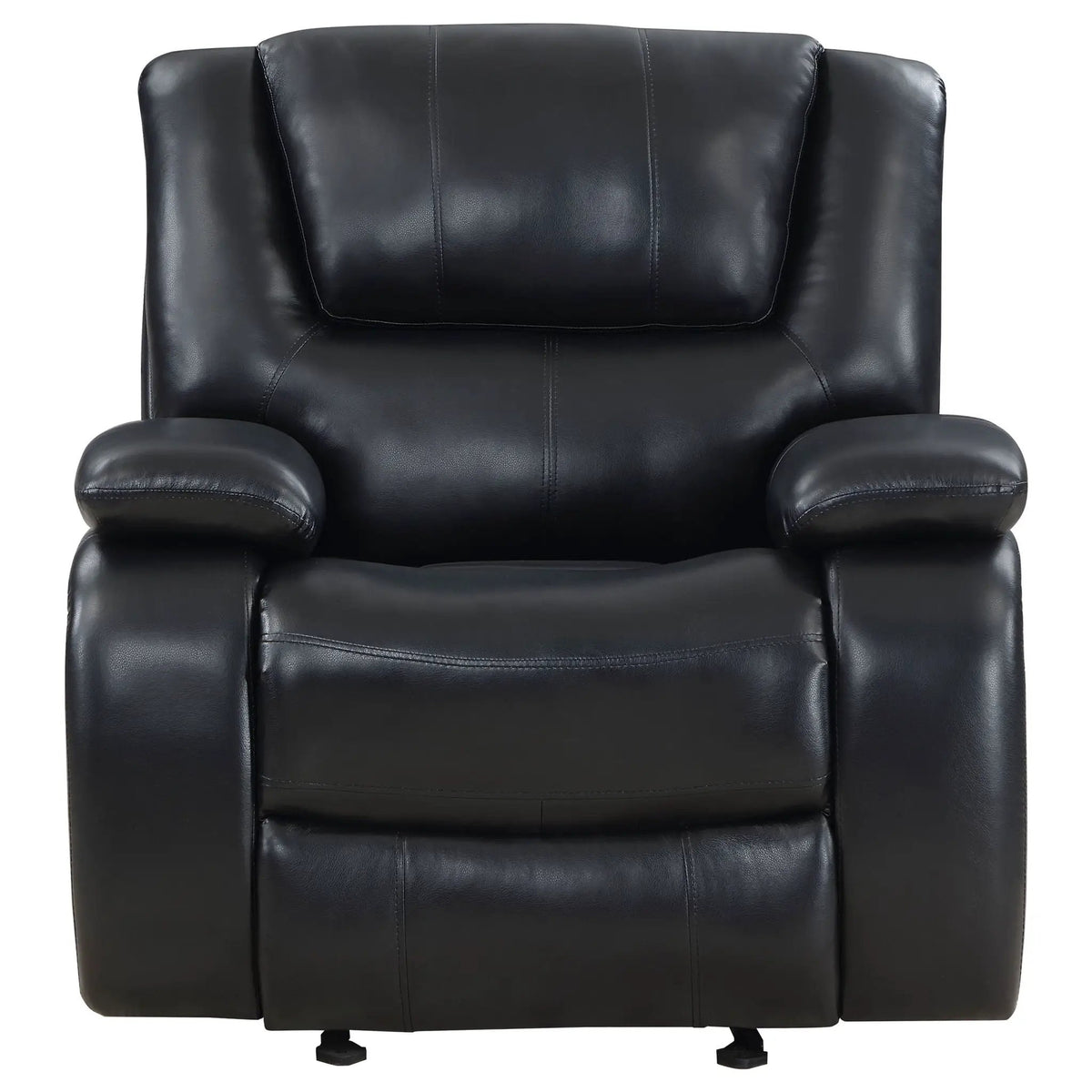 Elodie Glider Recliner Chair | Manual Reclining And Gliding | Tailored Channeling | Pillow Armrests