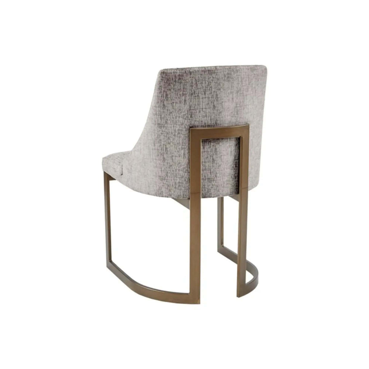 Contemporary Modern Accent Dining Chairs (Set of 2) | 2 Pieces | Metal | Dining Room