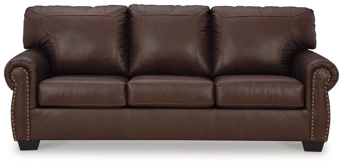 Colleton Sofa | Dark Brown | 26 Inch Arm Height | 92 Inch Length