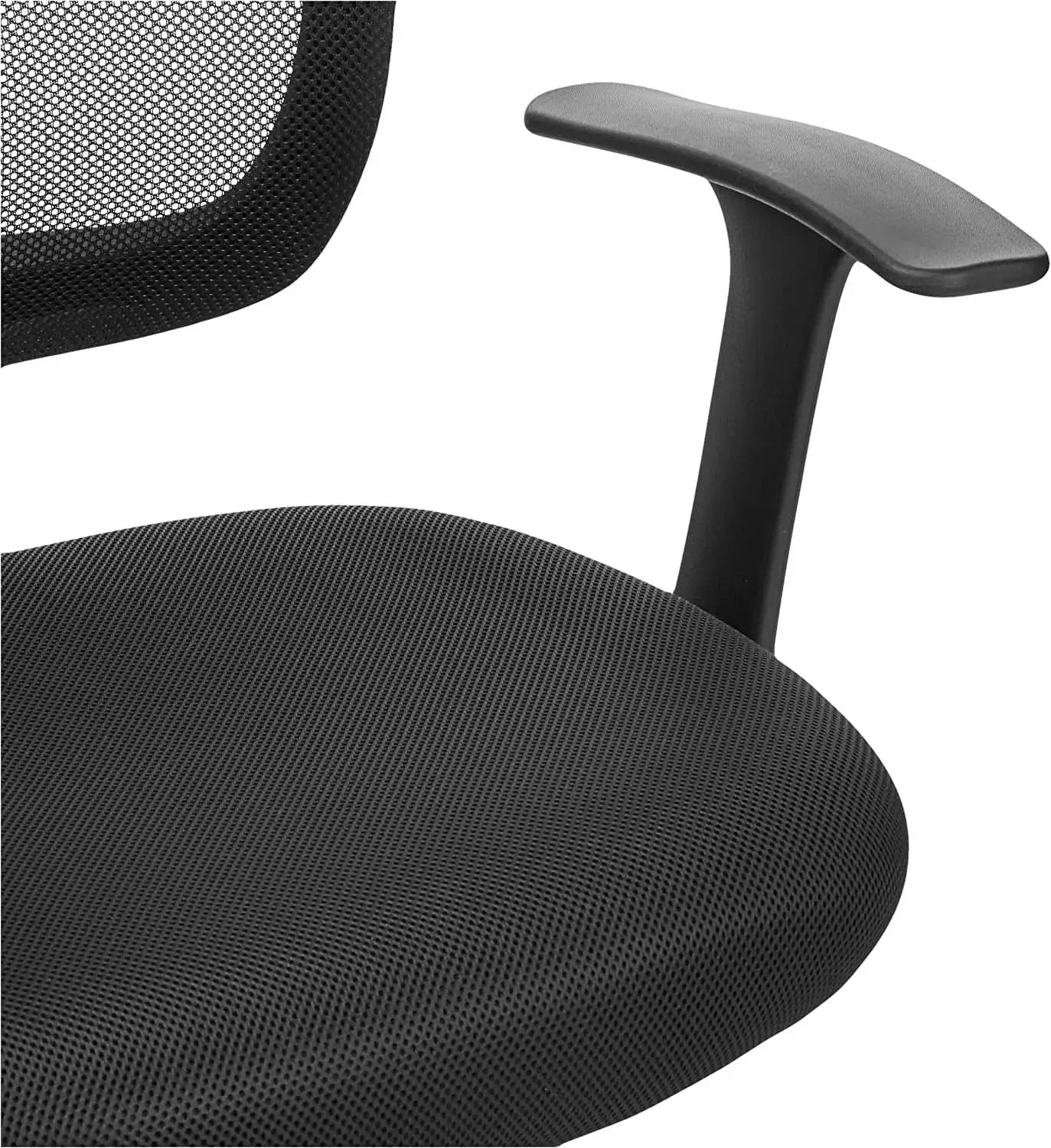 Mesh Mid Back Office Chair With Adjustable Height And 360 Degree Swivel Black from PriceLows™
