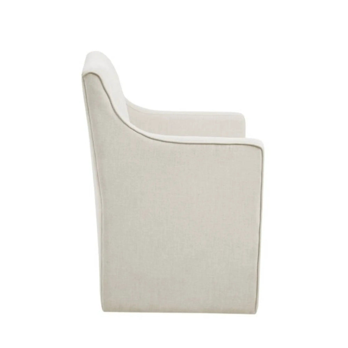Traditional Dining Armchair | Upholstered | Fully Assembled | Gray