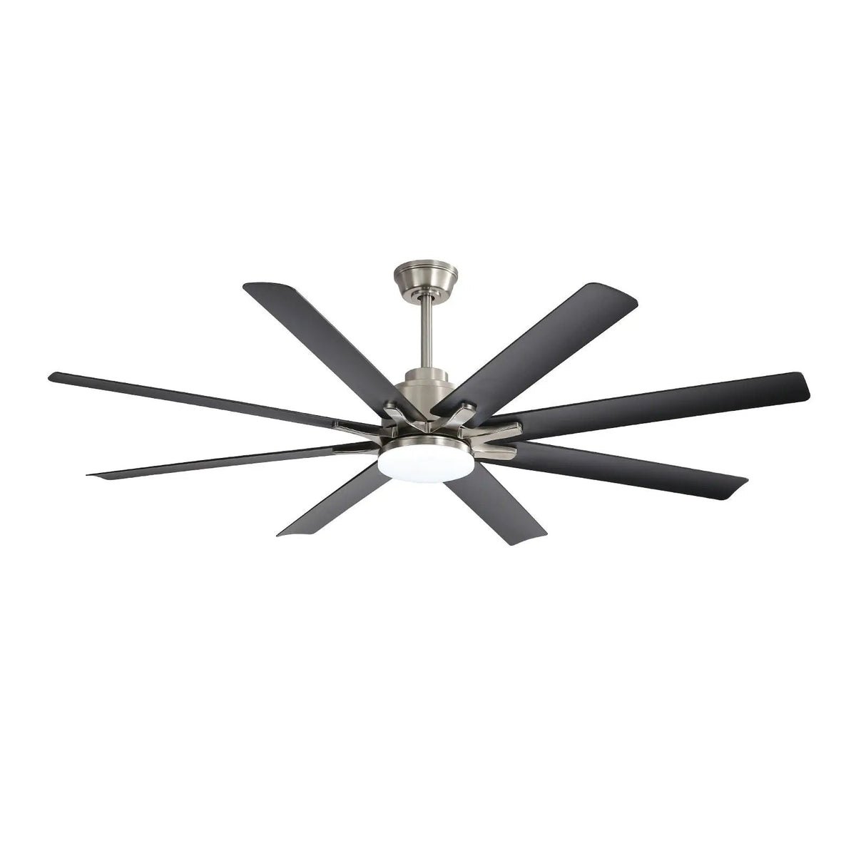 Ceiling Fan | 66 Inch | 8 Blade | Dimmable LED Light