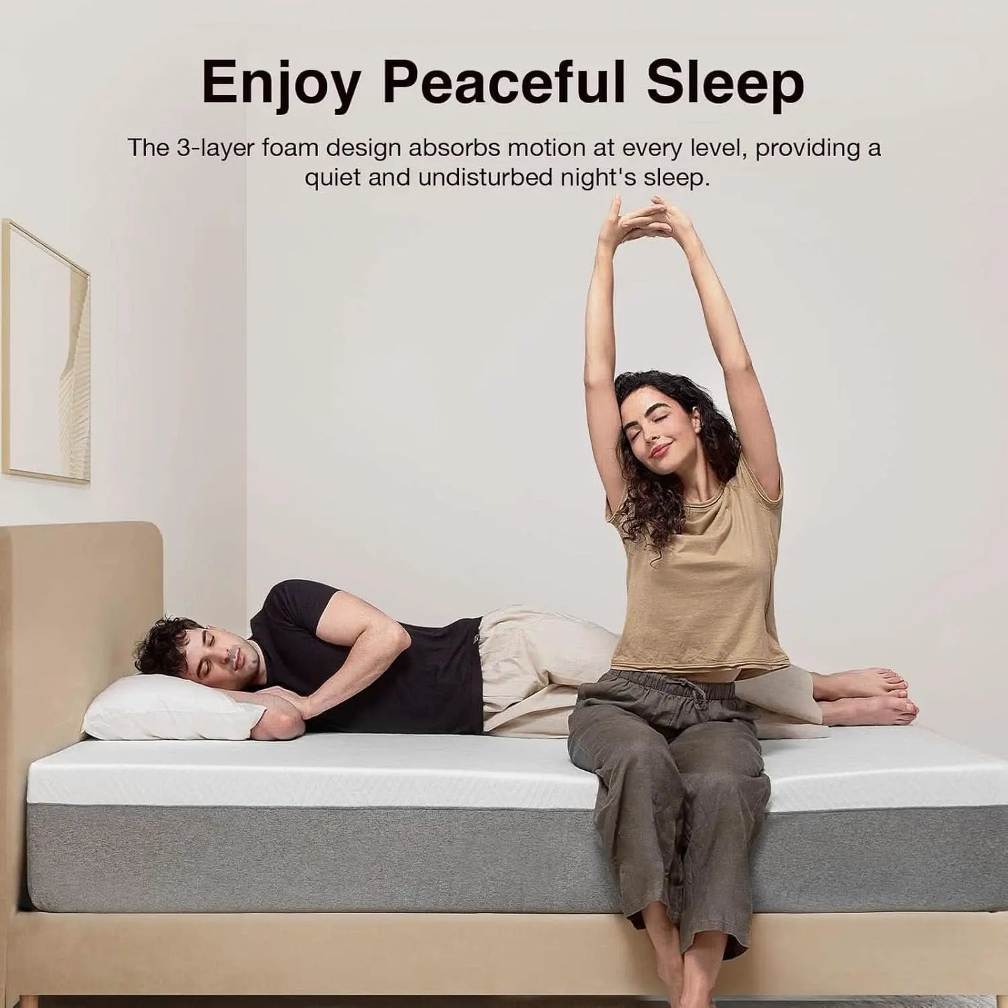 Queen Memory Foam Mattress 12Inch Medium Plush Comfort from PriceLows™